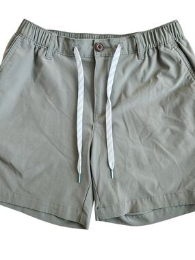 Chubbies Everywear Shorts Men's M Green Drawstring Golf Performance Beach Resort